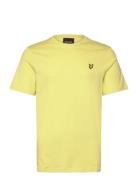 Plain T-Shirt Yellow Lyle & Scott