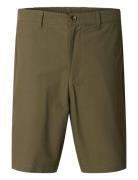 Slhregular-Karl Seersucker Shorts Noos Green Selected Homme