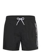 Boxer Beachwear Black Emporio Armani