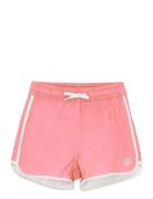Swim Short Shorts, Solid Pink Color Kids