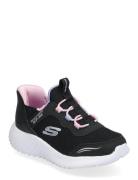 Girls Bounder Simple Cute Black Skechers
