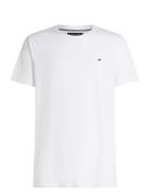 Cotton Linen Tee White Tommy Hilfiger
