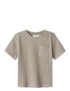Nmmomilo Ss Loose Top Lil Grey Lil'Atelier