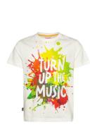 Knit T-Shirt White Boboli