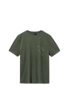 Kap Dan Tee Print Khaki H2O