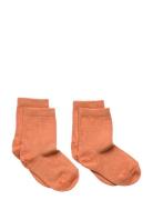 2-Pack Bamboo Socks Orange Mp Denmark