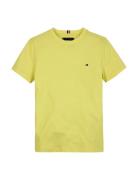 Essential Cotton Reg Fit Tee Ss Yellow Tommy Hilfiger