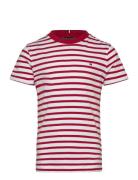Essential Cotton Reg Tee Ss Red Tommy Hilfiger
