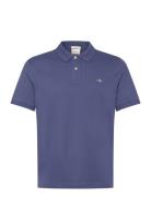 Reg Shield Ss Pique Polo Navy GANT