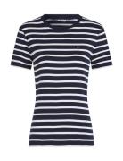 Slim Cody Boat-Nk 3/4Slv Blue Tommy Hilfiger