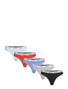 Thong 5Pk Black Calvin Klein