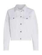 Dnm Slim Jacket White White Tommy Hilfiger