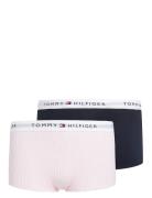 2 Pk Shorty Print Pink Tommy Hilfiger