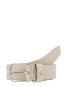 Ck Loop Square Buckle 3.0 Beige Calvin Klein