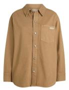 90S Denim Overshirt Brown Calvin Klein Jeans