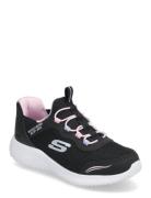 Girls Bounder Simple Cute Black Skechers