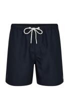Bs Havana Regular Fit Swim Shorts Navy Bruun & Stengade