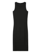 Nlfhinaja Sl Long Solid Tank Dress Black LMTD