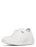 Super-Q Knit Slip-On Laced Sneakers White FitFlop