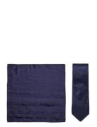 Tie & Pocket Square Navy Amanda Christensen