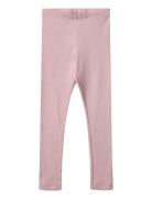 Rib Leggings Maddy Pink Wheat