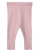 Rib Leggings Maddy Pink Wheat