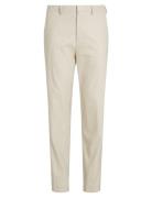 Linen Lyocell Stretch Tapered Cream Calvin Klein