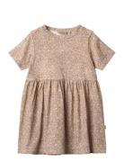 Jersey Dress S/S Anna Pink Wheat