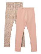 2 Leggings Jules Pink Wheat