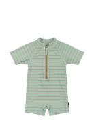 Uv Suit Recycled Aop Green Mikk-line