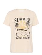 Kuvisz T-Shirt Cream Saint Tropez