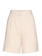 Bs Eva Shorts Cream Bruun & Stengade