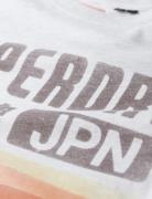 Japan Stripe Relaxed Tee White Superdry