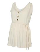 Mlevi Lia Sl Jrs Top 2F Noos Cream Mamalicious