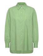Striped Girlfriend Shirt Green Scotch & Soda
