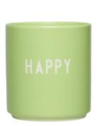 Favourite Cups - Danish Words Green Design Letters
