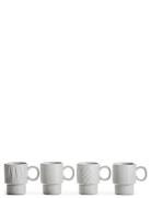 Coffee & More, Espresso 4-Pack White Sagaform