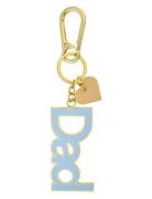 Key Ring & Bag Tag Blue Design Letters