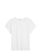T-Shirts Short Sleeve White Marc O'Polo