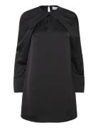 Evie Straight Fit Mini Dress Black Malina