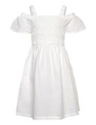 Dress White United Colors Of Benetton