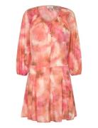 Dante6-Bolana Bohemian Printed Dress Pink Dante6