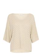 Bymobbe Vneck Jumper - Beige B.young