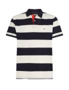 Blocking Contrast Placket Polo Navy Tommy Hilfiger