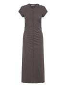 Roll Dress Plum Grey Hemp Brown Hope