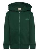 Standard Hudini Zip Sweatshirt Green Mads Nørgaard
