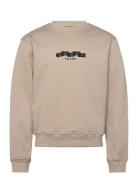 Tag Sweater Beige Daily Paper