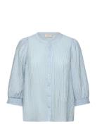 Shirt From Freequent In A Lightly Embossed Material With Stripes. The ...