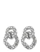 Sparkle Crystal Earring Silver By Jolima