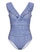 Agnescras Swimsuit Blue Cras